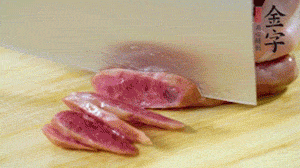 金字火腿、金字香腸、金字臘肉切片。