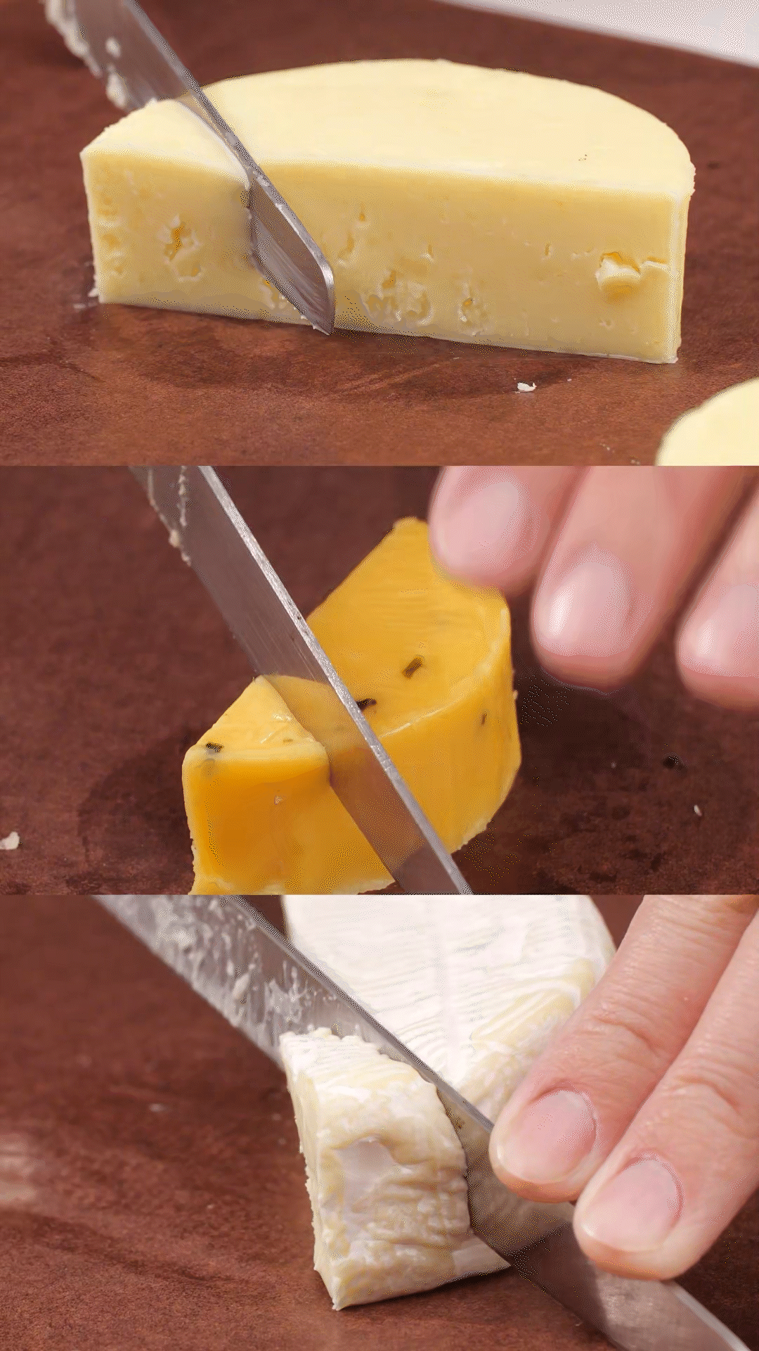 開心果去殼去皮、奶酪切塊，